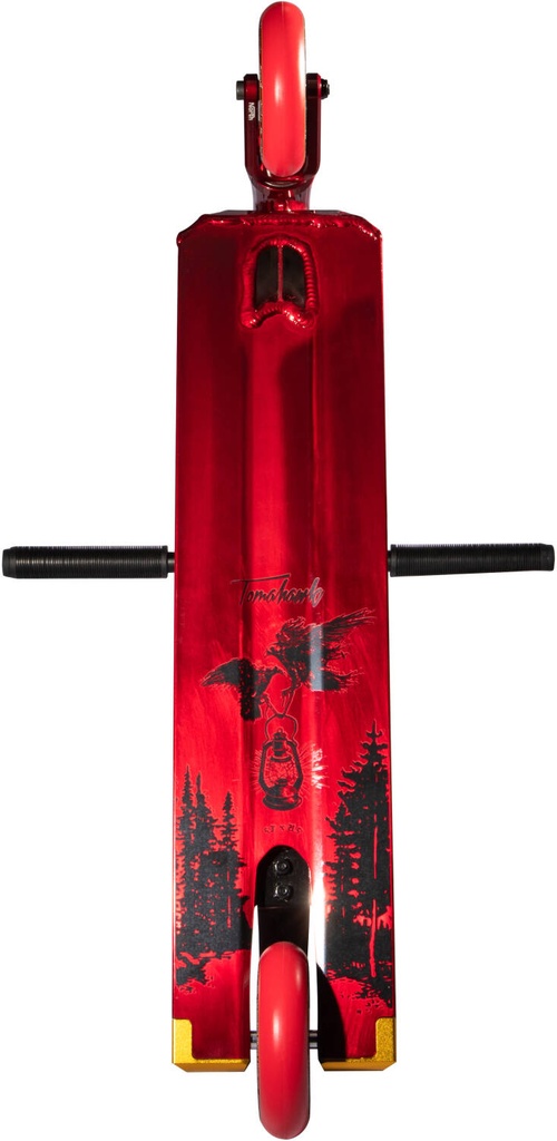 North Scooters Complete Tomahawk Pro Translucent Dark Wine & Matte Black 2021