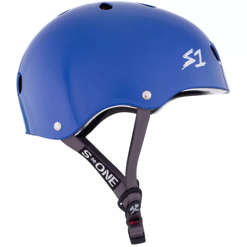 Skateboard helmet S-One LIFER LA BLUE GLOSS 2024 