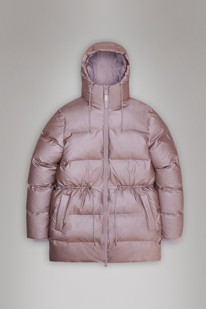 Rains Alta Long Puffer String W Jacket W3T4 2024-AW 