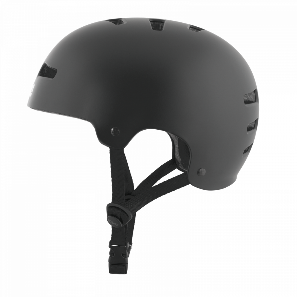 Skateboard helmet Tsg Evolution Solid Color Black Satin 2024 