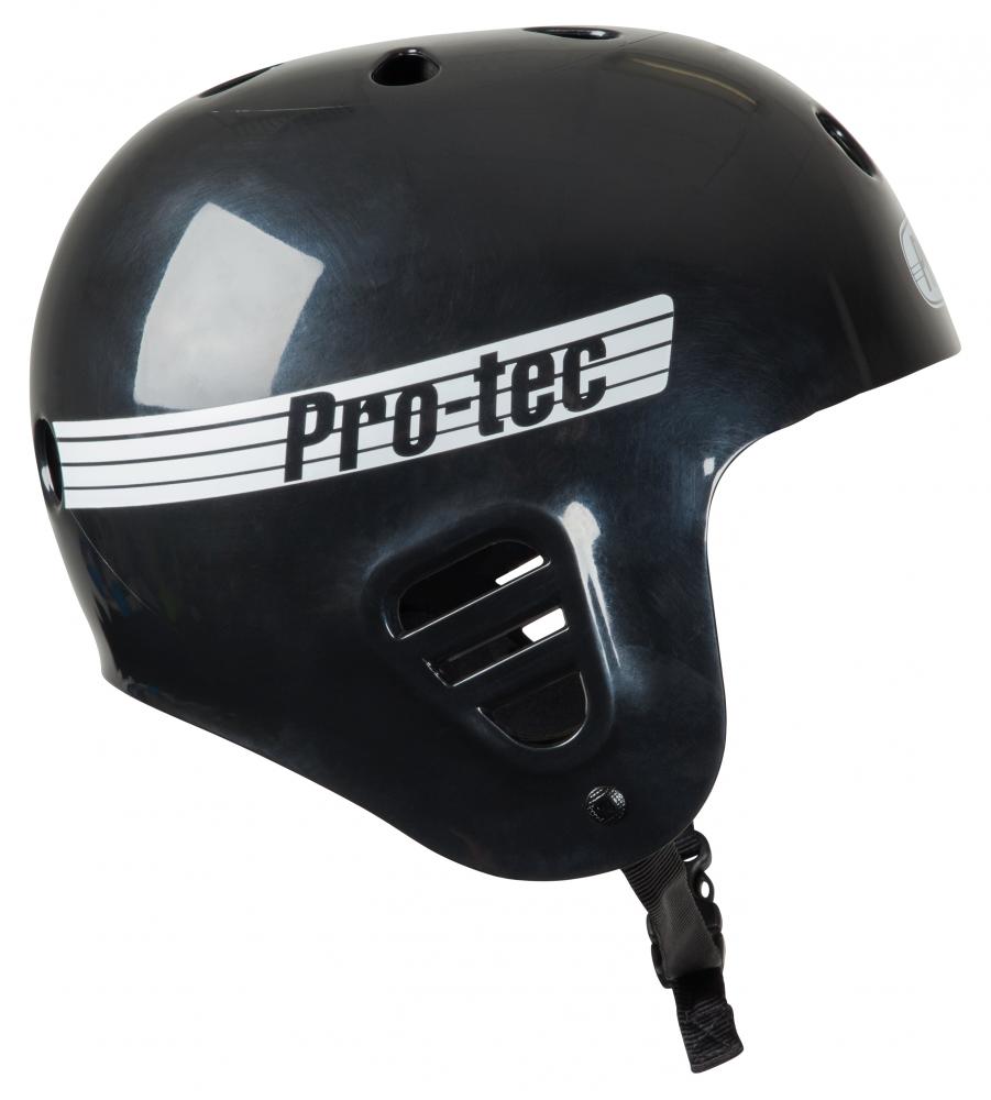 Skateboard helmet Pro-tec FullCut Water Gloss Black 2023 